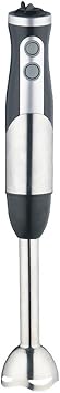 Immersion Blender 2-Speed Hand Blender Continuously Variable Speed with Food Processor Chopper Egg Whisk Hand Blender/Mixer Ergonomically Handle Designed Heavy Duty Copper Motor 800W Color Black
