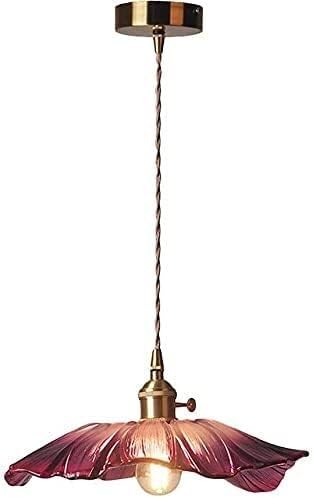 Lustre suspension en verre de style européen E27 luminaire chic pour bar et cuisine