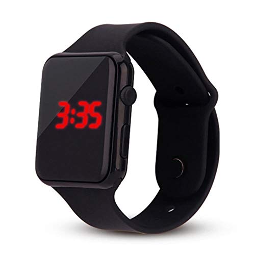 Kit Sapatênis Sapato Casual Com Relógio LED e Carteira Masculino JUILLI 920DB Tamanho:40;cor:Preto;g