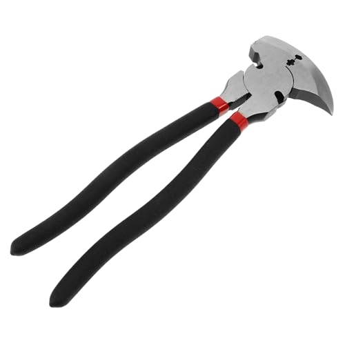 STOBOK Zaunzange Mit Kleiner Hammer Und Zange Werkzeug Zum Entfernen Von Zaunlatten Und Klammern in Hergestellte Zaunzangenwerkzeug Für Zaunreparatur