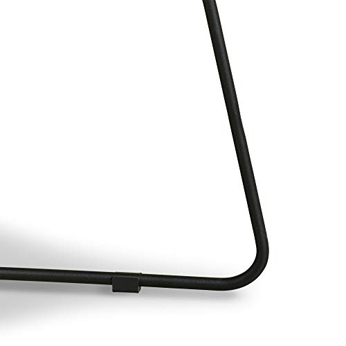 Sillón sin brazos moderno gris oscuro miniatura 5