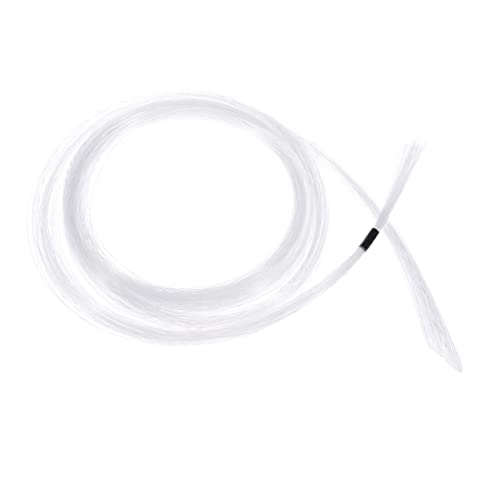 UKCOCO 50Pcs Long LED Optical Fiber Light High Transparency Curtain Light for Party Decoration Energy Saving Durable Fiber Optic String Lights