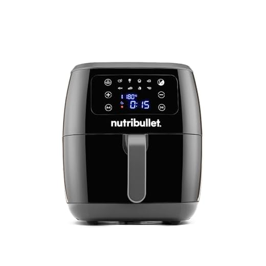 Fritadeira sem óleo Airfryer NutriBullet 7L XXL Digital 1700W com Tecnologia 360° Ultra