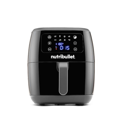 Fritadeira sem óleo Airfryer NutriBullet 7L XXL Digital 1700W com...