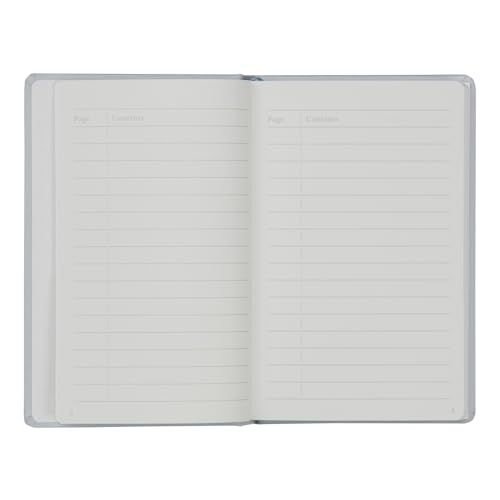 Maruman A6 Notebook para cafeterías y viajes con pautado de 6.5mm gris 4