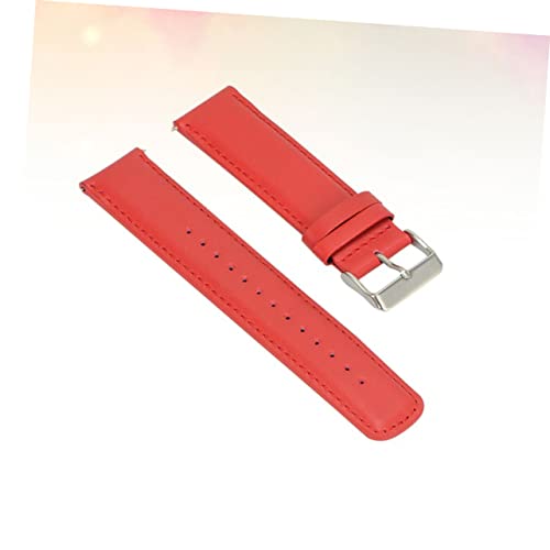 Creative Genuine Watch Strap Replacement for Frontier Stylish Red Watchband for Daily Wear Comfortable Fit and Design4