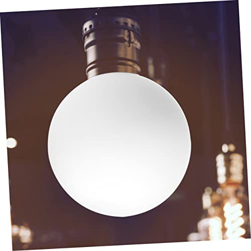Image of 3.14 Inch Acrylic Globe Lampshade Replacement for Wall Lamp Compatible with G9 Socket Durable White Light Cover
