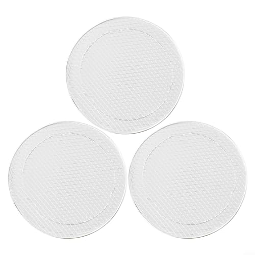 Support de déshydratation, accessoires de friteuse à air comprimé à trois couches, support empilable en acier inoxydable, support de déshydratation (rond)