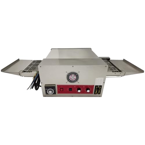 LGXEnzhuo 6000W Countertop Conveyor Pizza Oven Commercial Pizza Baking Oven 12