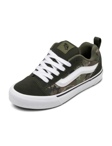Image of Vans Kids' Knu Skool Shoe - '90s Retro Puffy Fashion Sneakers for Boys & Girls