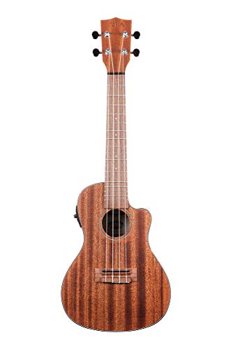 KALA カラ ウクレレ Solid Mahogany Series オールソリッドマホガニーボディ コンサート エレキ仕様 カッタウェイ KA-SMHCE-C
