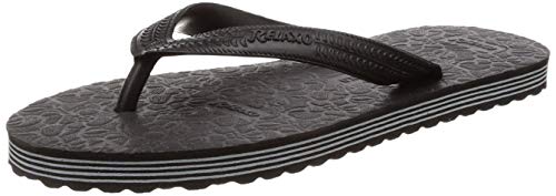 Image of RELAXO Women's AL0009L Black Slippers 5 (AL0009LBKBK0005)