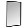 Amazon Basics Rechthoekige wandspiegel, 50,8 x 71,1 cm, puntige rand, zwart