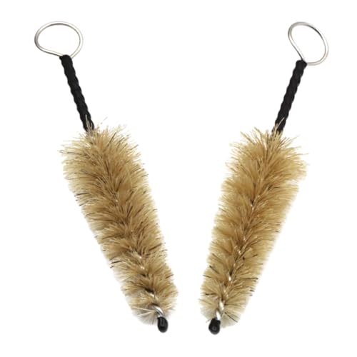 Levemolo Flute Mouthpiece Cleaning Brush 2 Pack Soft Bristles for Flute Swab Cleaner