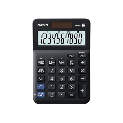Casio MS-10F Calculatrice de Bureau Cover