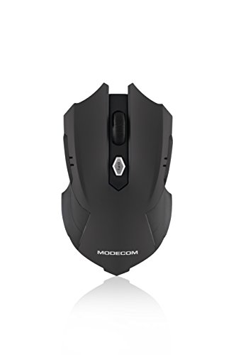 Modecom MC-WMX - Mouse senza fili, colore: Nero