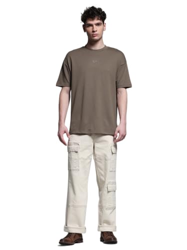 Image of Jack & Jones Men's Solid Slim Fit T-Shirt