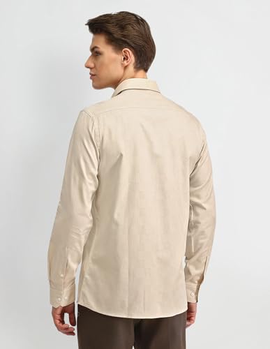 Image of Arrow Men's 100% Cotton Slim Fit Shirt