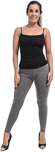 Leggings para mujer gris para yoga y rutinas activas urbanas