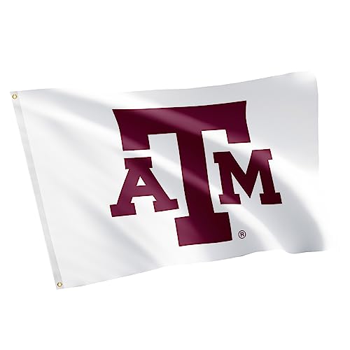 Desert Cactus Texas A&M University TAMU Flag - 3 x 5 Feet Aggies Banner Indoor/Outdoor Durable Fabric 100% Polyester Design (Style Z)