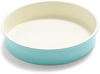 GreenLife Nieprzywierające Ceramiczna Okrągły Cake, 23 cm, Turkus