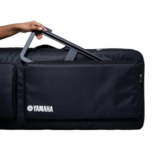 Image of Mexa Compatible with Yamaha PSR- I500, I510, E473, E483, I300, I400, E373, E463, I455 Keyboard & Casio CT-X700, X870IN, X8000IN, X9000IN Keyboard with Dust Cover. (Black YDP Dust..)