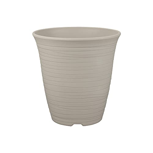 リッチェル エコル ハイポット 7号 ホワイト(W) | 鉢 植木鉢 ポット エコ プランター 深型 丸型 おしゃれ 日本製 鉢 ガーデニング ナチュラル プラスチック 軽量 背の高い植物 エコルプレート