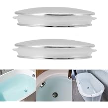 TopHomer 2 Pcs Basin Sink Click Pop Up Push Button 35mm Sink Drain Plug Stopper for Bathroom and Kitchen Sinks, Bathtubs, Laundry Pool, Swimming Pool