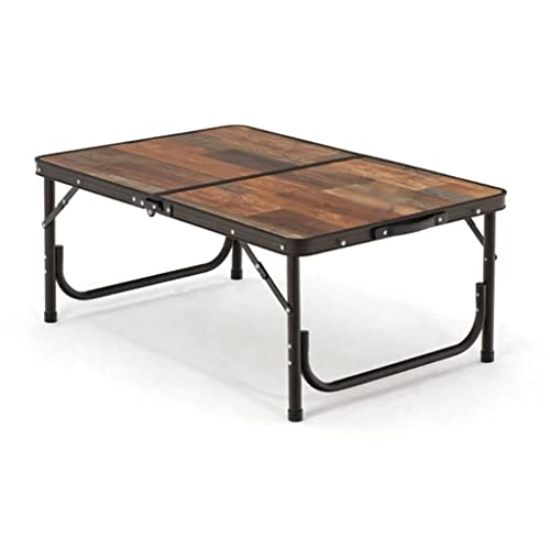 Klappbarer Campingtisch für den Außenbereich, Aluminium, Ultraleicht, klappbar, für den Außenbereich, Grillmöbel zum Wandern, Reisen, Grillen (Color : A, Size : Small) Cover