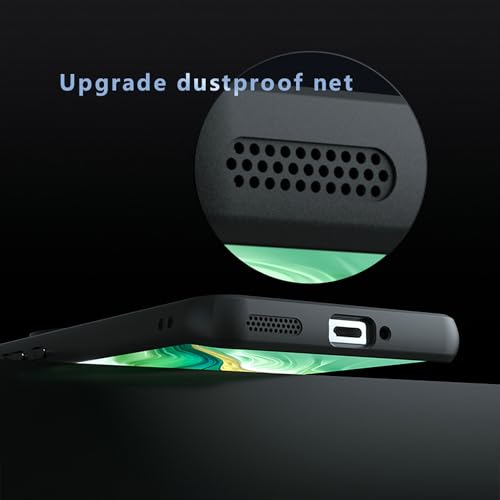 Compatible with Honor Magic6 Pro Phone Case Cover Lens Protection Built-in Magnetic Anti-Shock Matte Texture Black