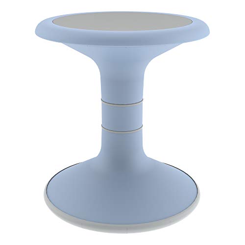Image of Sprogs Kids Active Motion Stool - Flexible Seating for School Classroom, Office or Home - 14 inch Seat Height - Powder Blue (SPG-NUS350-PB-SO)