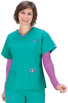 Med Couture Women's Sport Neckline Top 