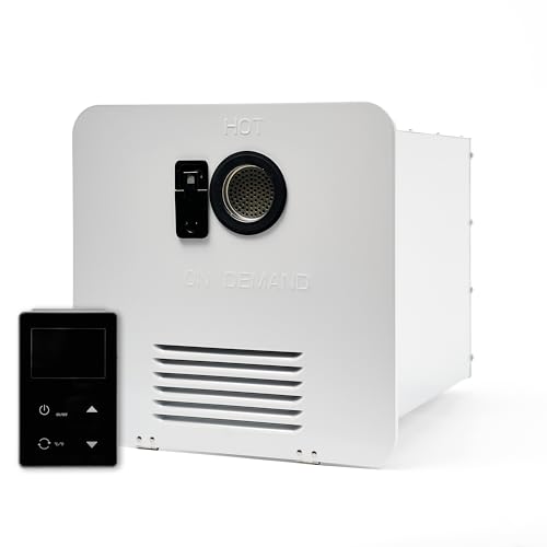 RVMP Flex Temp On-Demand Tankless Water Heater | Anti-Freezing System | Anti-Scald System...