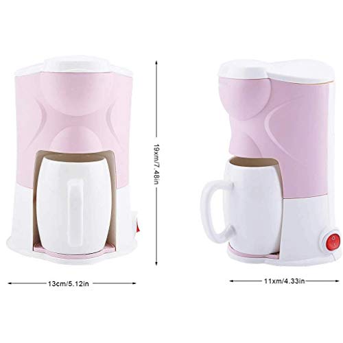 Viinice Café Machine, Coffee y Espresso Machineecoffee Máquina de Goteo doméstico Automático Máquina de té Pequeña Mina… - Imagen 3