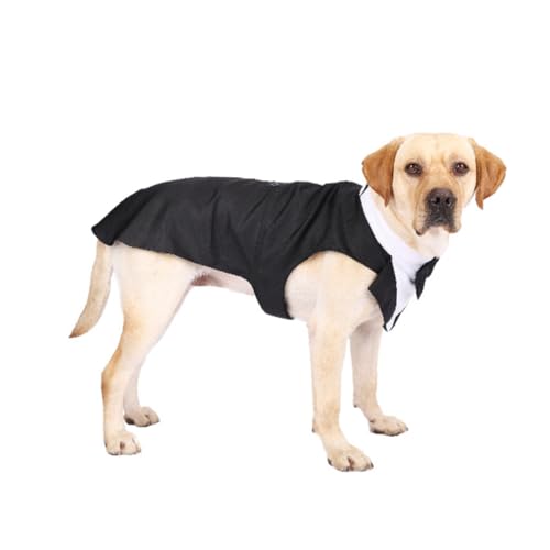 Disfraz de esmoquin para perro talla M miniatura 4