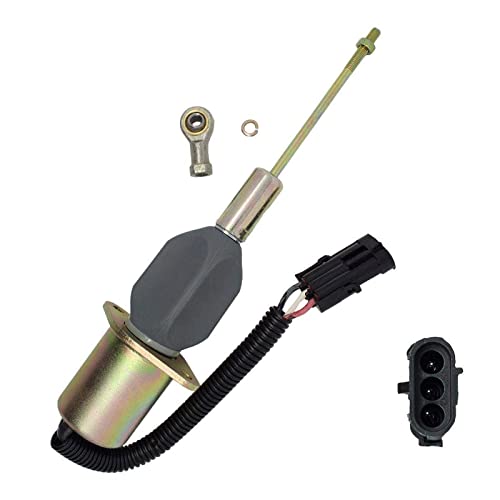 Solénoïde d'arrêt électrique de carburant RE53507 John Deere 12V 9970
