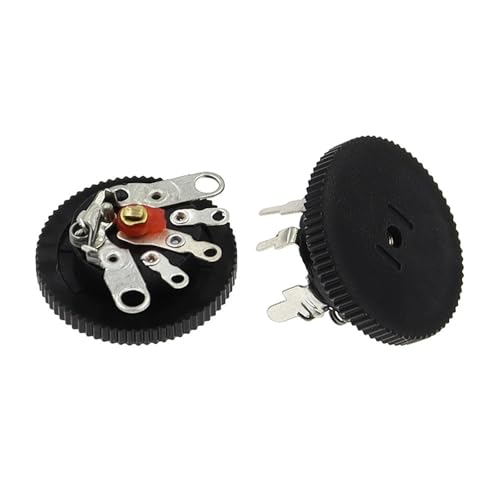 Potenciómetro de volumen RV12 B10K con interruptor para reparación de amplificadores