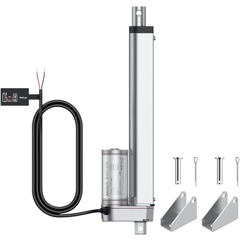 Justech 200mm Linear Actuator Motor DC 12V 750N for Auto Car RV Electric Door Opener Vehicles Vessels Cargo TV Lift Tables Massage Beds Electric Beds Medical Chairs Electric Equipment Camera Frames