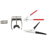 PDOOTD 3X Kühler Reparatur Zange Werkzeug Set Kühler Klemmzange Laschenschließzange, Kühler Schließkopf Zange & Kühler öffnen Reparatur Zange