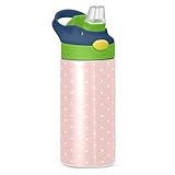 La hidratación es divertida: si estás buscando nuevas formas de animar a tu hijo a beber agua durante todo el día, esta bonita botella de agua con popote de HydroKids puede ser la solución correcta. Adorable pero segura y práctica, esta botella transformará beber agua en una experiencia divertida