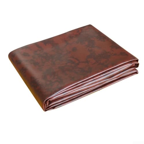 Funda de mesa de tejo pesada para tejo de 9 pies, a prueba de polvo y resistente a derrames, de piel de látex con forro de algodón suave, se adapta a 113 x 27 x 6 pulgadas