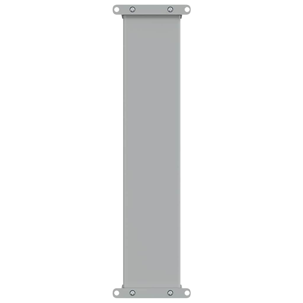 Myheimly Seitenmarkise Ausziehbar Sonnenschutz Sichtschutz Windschutz Seitenrollo Markise Seitenwandmarkise Balkon Garten Terrasse Rot,60 x 300 cm