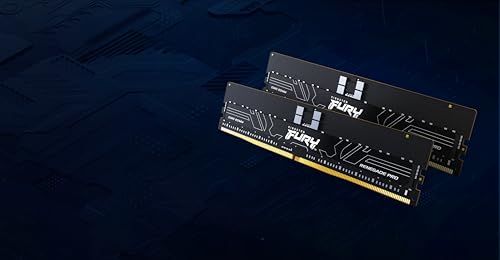 Image of Kingston 128GB (4 x 32GB) DDR5 5600MT /s CL28 FURY Renegade Pro RDIMM Black EXPO