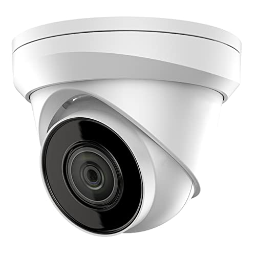 ECI-T24F2 4MP POE IP Turret Dome Camera 2.8mm 98° Wide Viewing Angle, True WDR, 98ft EXIR Night...