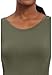 Healing Hands Women's Underscrub Soft Knit Melissa Longsleeve Scrub Tee with Breathable & Easy Care Fabric 5047, S, Olive