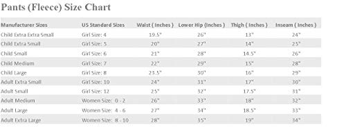 Ny2 Sportswear Figure Skating Spiral Polartec Polar Fleece Pants thumb #3