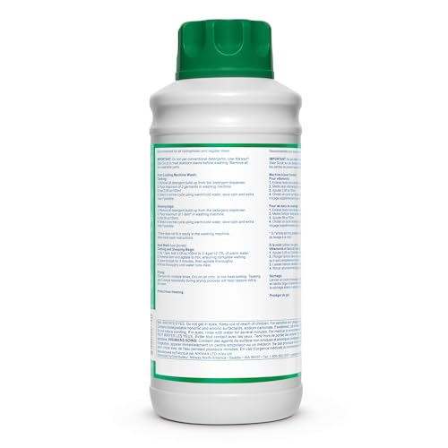 Nikwax Down, Down Wash.Direct, 1L, Specialty Cleaner for Down Jackets, Outerwear, Vests, Sleeping Bags, Quilts, and Bedding, Restores Loft, Warmth, Insulation, and Water Repellency