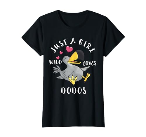 Dodo Bird Girls Dronte Bird Animal Flightless Bird Species T-Shirt