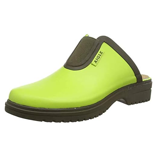 Aigle Egoa Sabot, Zuecos para Mujer, Verde (Kiwi/Kaki 001), 37 EU