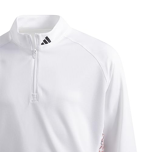 Image of adidas Girls' Long Sleeve Mock Neck Polo Shirt
